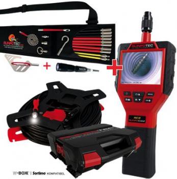 ARDEBO.de Runpotec Comfort Paket RUNPOCAM RC2 30 m, RUNPOSTICKS (11137)