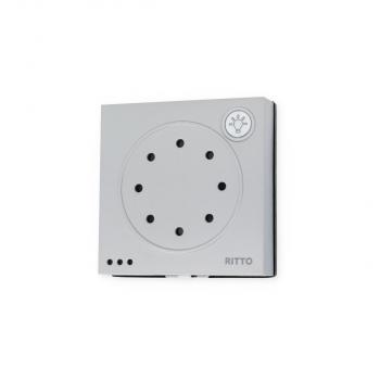 Ritto Portier Türsprechmodul, mit Lichttaste, silber (1876020)
