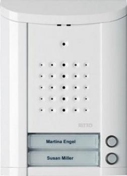 ARDEBO.de Ritto Entravox Türstation Audio 2 Wohneinheiten weiß (1840270)
