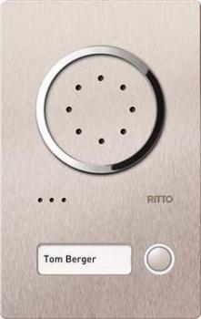 ARDEBO.de Ritto Acero Türstation Audio 1 Wohneinheit edelstahl (1810120)