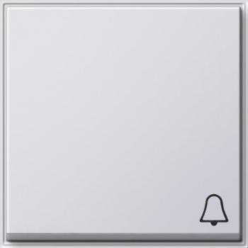 ARDEBO.de Wippe mit Symbol für Wippschalter und Wipptaster Klingel, TX_44 Unterputz Wassergeschützt, reinweiß glänzend, Gira 028666