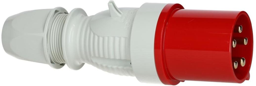 Walther Werke (262) Stecker 63A 5P 400V 6h IP44 mit außenliegender Kabelverschraubung