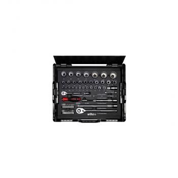 ARDEBO.de WIHA 33397 Steckschlüssel Set 1/4Z 1/2Z 60tlg