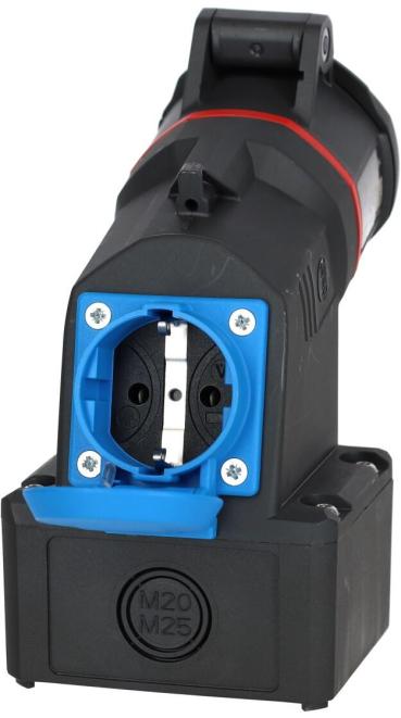 Walther FW112506SK CEE NEO Wandsteckdose Minikombi 16A 5P 6h IP54