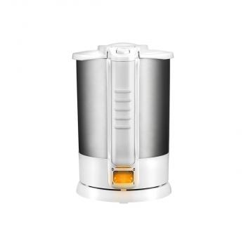 Unold 18010 Edition White Blitzkocher, 1850-2200W, 1,5l, Trockengehschutz, Kalkfilter, Edelstahl/weiß