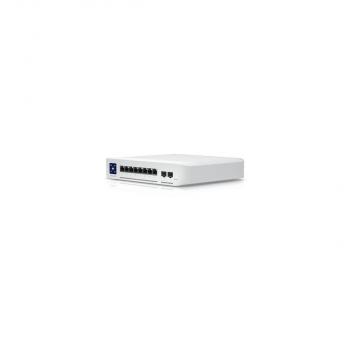 ARDEBO.de Ubiquiti UniFiSwitch Enterprise 8 Desktop 2.5G Managed Switch, 8x RJ-45, 2x SFP+, 120W PoE+ (USW-ENTERPRISE-8-POE)