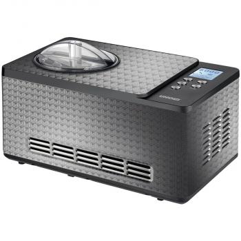 Unold 48897 Speiseeismaschine, 150W, 1.5 L, in 30 Min., Timer, 3 Programme, Edelstahl