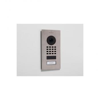 DoorBird D1101V IP Video Türstation Unterputz, 1 Ruftaste, Edelstahl gebürstet V2A (423866782)