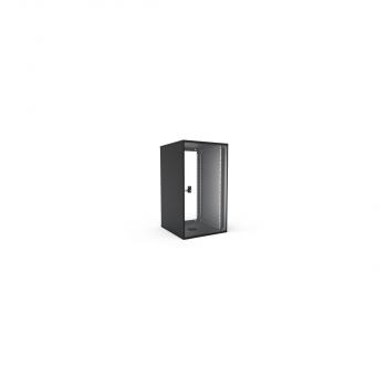 ARDEBO.de Enoc W3 21-6-S 19z Economy Wandschrank, 21HE, 600mm, schwarz (57456)