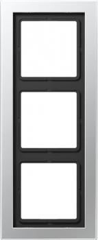 ARDEBO.de Rahmen 3-fach, aluminium, LS Design, Jung ALD2983