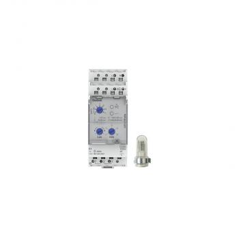 ARDEBO.de Theben LUNA 110 plus AL Dämmerungsschalter DIN-Schiene/Hutschiene, Aufbau-Lichtsensor, 2 TE, einstellbar 1100910