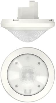 ARDEBO.de Theben theRonda P360-101 M UP WH Präsenzmelder (PIR) Deckenmontage Unterputz innen, 360° rund, 24 m, 1 Kanal Licht, 1 Kanal Präsenz für HKL, weiß 2080025