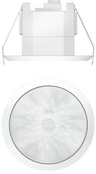 ARDEBO.de Theben theRonda S360 KNX FLAT DE WH Präsenzmelder (PIR) Deckeneinbau innen, 360° rund, 8 m, 2 Kanäle Licht, 2 Kanäle Präsenz für HKL, weiß 2089560