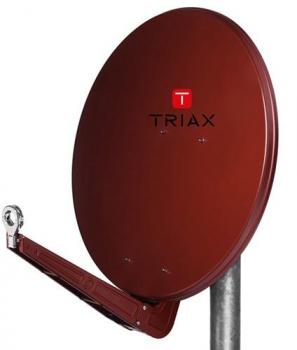 ARDEBO.de Triax FESAT 95 HQ ZR Offset-Parabolreflektor, ziegelrot