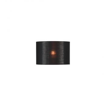 SLV FENDA, Leuchtenschirm, rund, Ø/H 30/20 cm, schwarz/kupfer (155592)