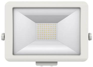 ARDEBO.de Theben theLeda B50L WH LED-Strahler 50 Watt, Wandmontage außen, weiß, Bewegungsmelder optional, 5000 K (neutralweiß) 1020687
