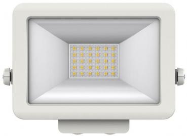 ARDEBO.de Theben theLeda B20L WH LED-Strahler 20 Watt, Wandmontage außen, weiß, Bewegungsmelder optional, 5000 K (neutralweiß) 1020683