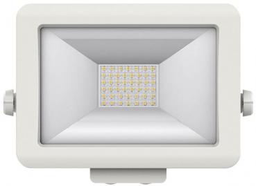ARDEBO.de Theben theLeda B30L WH LED-Strahler 30 Watt, Wandmontage außen, weiß, Bewegungsmelder optional, 5000 K (neutralweiß) 1020685