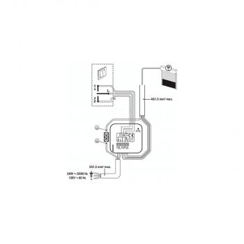 Somfy Funkempfänger UP, RTS für Rollläden, Unterputz (1811244)