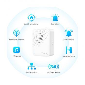 TP-Link Tapo H100 Smart IoT Hub (40-54-6743)