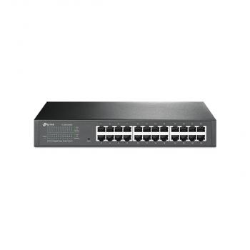 ARDEBO.de TP-Link TL-SG1024DE 24-Port-Gigabit-Easy-Smart-Switch, 24x10/100/1000Mbit/s-Ports, schwarz