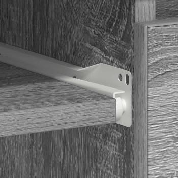 Schreibtisch Grau Sonoma 90x45x76 cm Holzwerkstoff