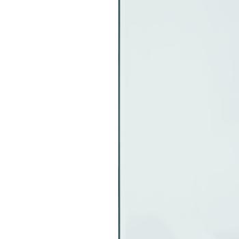Kaminofen Glasplatte Rechteckig 80x60 cm