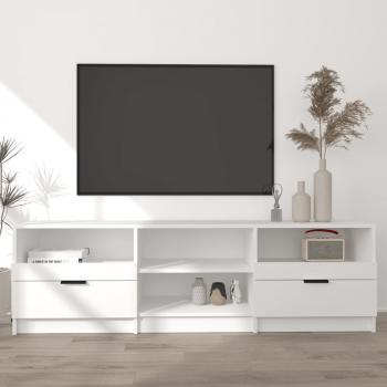 ARDEBO.de - TV-Schrank Weiß 150x33,5x45 cm Holzwerkstoff
