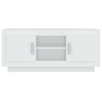 TV-Schrank Weiß 102x35x45 cm Holzwerkstoff