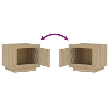 Couchtisch Sonoma-Eiche 51x50x45 cm Holzwerkstoff