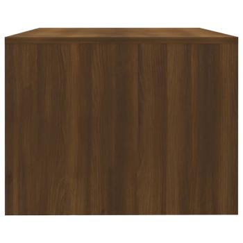 ARDEBO.de - Couchtisch Braun Eichen-Optik 102x55x42 cm Holzwerkstoff