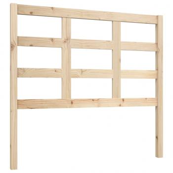 Bett-Kopfteil 105,5x4x100 cm Massivholz Kiefer