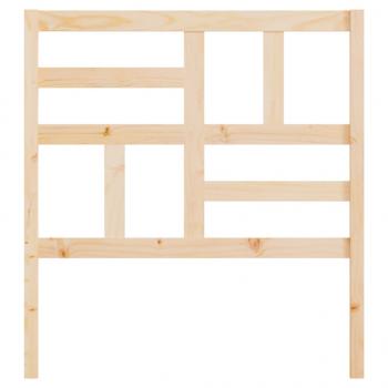 Kopfteil 81x4x104 cm Massivholz Kiefer