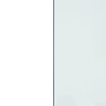 Kaminofen Glasplatte Rechteckig 80x50 cm