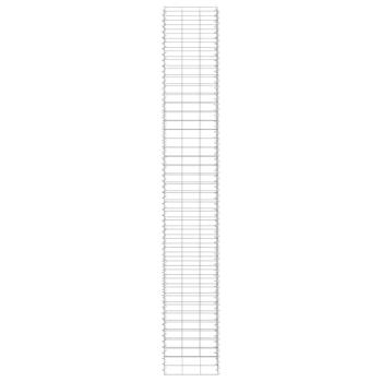 Gabionen-Hochbeete 3 Stk. 30x30x200 cm Eisen