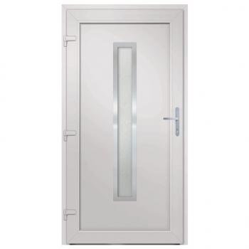 Haustür Anthrazit 98x190 cm PVC