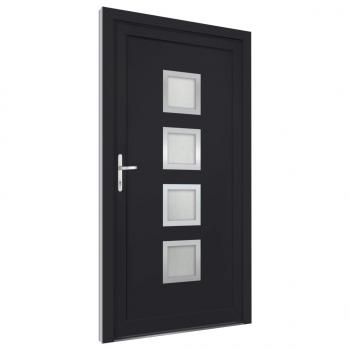Haustür Anthrazit 108x200 cm PVC