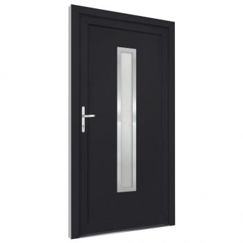 Haustür Anthrazit 108x208 cm PVC