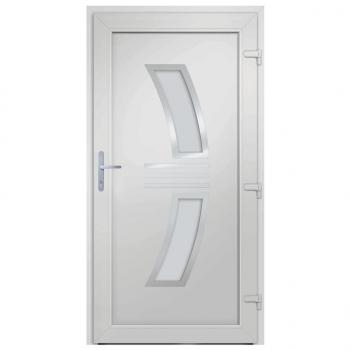 Haustür Anthrazit 108x208 cm PVC