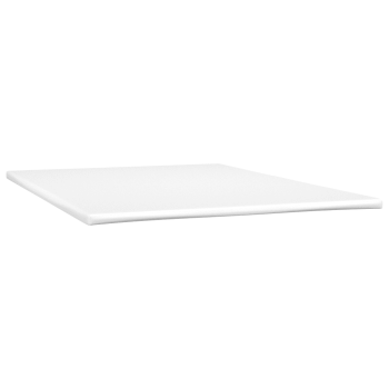 Boxspringbett mit Matratze & LED Hellgrau 140x200 cm Stoff