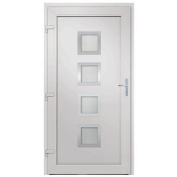 Haustür Anthrazit 98x208 cm PVC