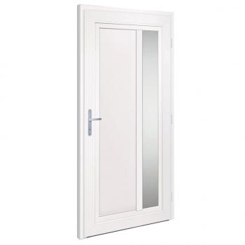 Haustür Anthrazit 108x208 cm PVC
