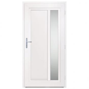 Haustür Anthrazit 108x208 cm PVC