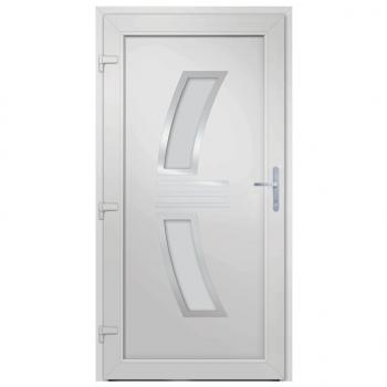 Haustür Anthrazit 98x208 cm PVC