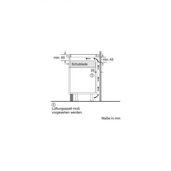 Siemens EH645BFB6E iQ300 Autarkes Induktionskochfeld, Glaskeramik, 58,3 cm breit, TouchControl, Kindersicherung, powerBoost, 17 Leistungsstufen, schwarz