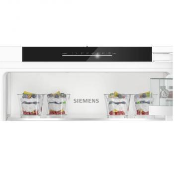 Siemens KI41RADD1 iQ500 Einbaukühlschrank, Nischenhöhe 122,5 cm, 204 L, Flachscharnier, Super Cooling, hyperFresh, weiß