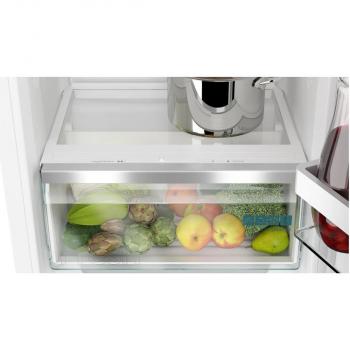 Siemens KI31RADD1 iQ500 Einbaukühlschrank, Nischenhöhe 102,5 cm, 165 L, Flachscharnier, SoftClosing, Super Cooling, hyperFresh, weiß