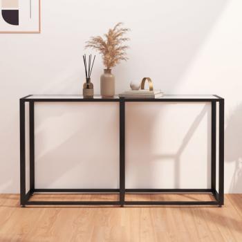 ARDEBO.de - Konsolentisch Transparent 140x35x75,5 cm Hartglas