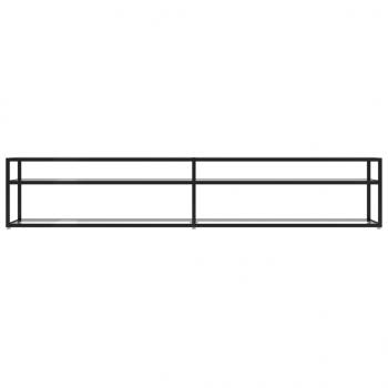 TV-Schrank Transparent 220x40x40,5 cm Hartglas