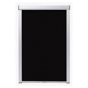 Verdunkelungsrollo Schwarz CK04